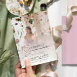 Save The Date Elégante photo Quinceanera<br><div class="desc">Elégante photo Quinceanera Enregistrer la date</div>