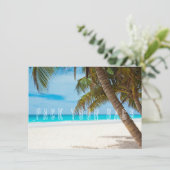 Save The Date Emballez Vos Sacs Destination Mariage Enregistrer  (Debout devant)