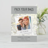 Save The Date Emballez vos sacs Italie Destination Mariage (Debout devant)