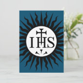 Save The Date Emblème de la Société de Jésus (Debout devant)