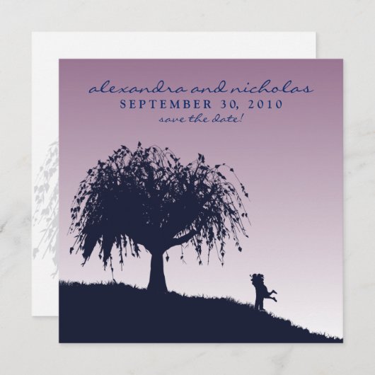 Save The Date Embrace engagée Enregistrer la date Annonce : viol (Devant / Derrière)