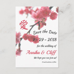 Save The Date En faisant bon accueil au symbole d'amour de