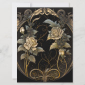 Save The Date Enchanting Gold Enregistrer la Date (Dos)