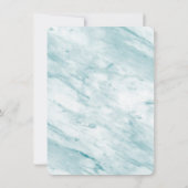 Save The Date Enfin Photo encadré avec écriture dorée sur fond v (Dos)