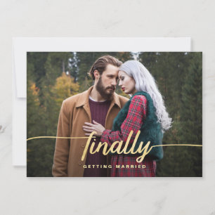 Save The Date Enfin Se Marier Funny Photo Sauver La Date