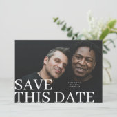 Save The Date ENREGISTRER CETTE DATE 2 Mariage photo (Debout devant)