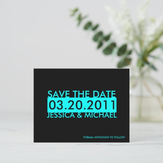 Save The Date Enregistrer la date (Debout devant)