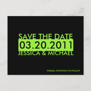 Save The Date Enregistrer la date