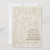 Save The Date Enregistrer la date (Devant)