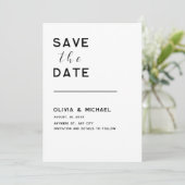Save The Date Enregistrer la date (Debout devant)