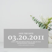 Save The Date Enregistrer la date (Debout devant)
