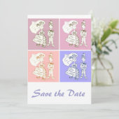 Save The Date Enregistrer la date (Debout devant)