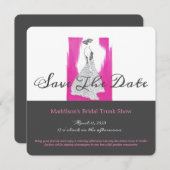 SAVE THE DATE ENREGISTRER LA DATE (Devant / Derrière)