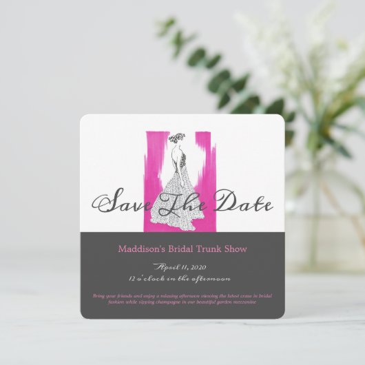 SAVE THE DATE ENREGISTRER LA DATE (Debout devant)