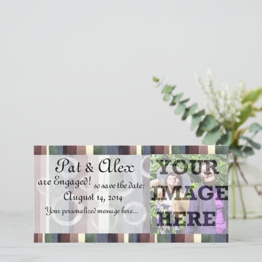 Save The Date Enregistrer la date - Arc-en-ciel 3 (Debout devant)