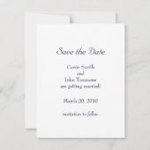 Save The Date Enregistrer la date Art Déco Vivid Vivian (Dos)