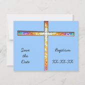 Save The Date Enregistrer la Date - Baptême (garçon) - invitatio (Devant)