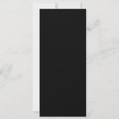 Save The Date Enregistrer La Date Black Gold QR Code Modern Mari (Dos)