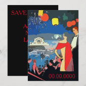 Save The Date Enregistrer La Date, Célébrer (Devant / Derrière)
