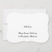 Save The Date Enregistrer La Date Chic Faux Gold Script Party (Dos)