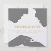 Save The Date Enregistrer la date Claddagh Gold (Devant)