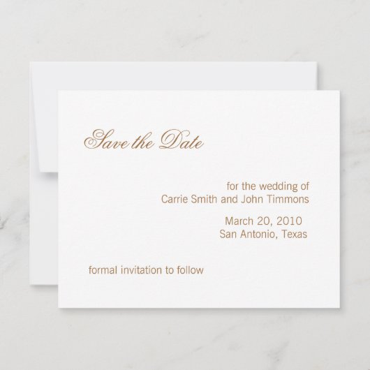 Save The Date Enregistrer la date Elegant Formal Damask Purple G (Dos)