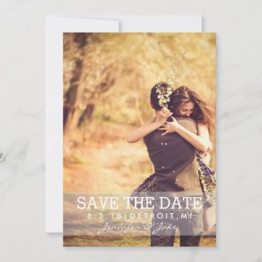 Save The Date Enregistrer la date - Enregistrer la date II (Devant)