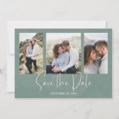 Save The Date Enregistrer la date Eucalyptus Mariage Foliage de  (Devant)