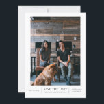 Save The Date Enregistrer la date gris blanc Mariage personnalis<br><div class="desc">Enregistrer le Mariage de date Carte à plat personnalisée de Ricaso .. ajoutez votre propre texte et votre photo à cette élégante carte à la sobriété ... avec motif de ligne griffée gris et blanc arrière détail .. le design simple permet à votre photo de se démarquer, comme il devrait....</div>