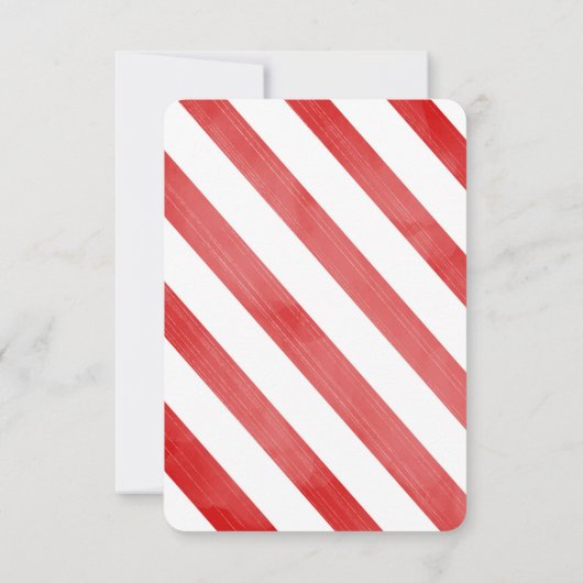 Save The Date Enregistrer La Date Jour Fête Pin & Stripes | (Dos)