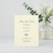 Save The Date Enregistrer la date // La collection Elegance (Debout devant)