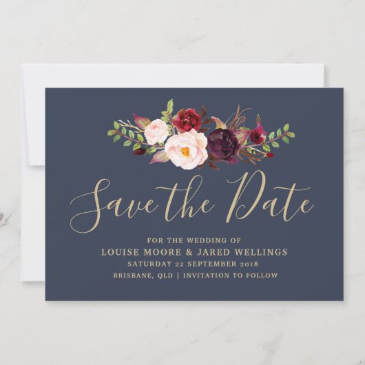 Save The Date Enregistrer la date - Lucy Suite (Devant)