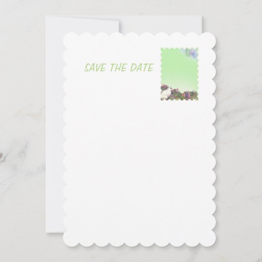 Save The Date Enregistrer la date Magical Stardust Fairy (Dos)
