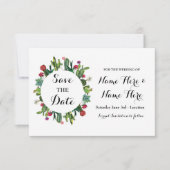 Save The Date Enregistrer La Date Mariage Cactus Fiesta Cards (Devant)