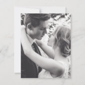 Save The Date Enregistrer la date mariage fleur violet (Dos)