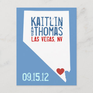 Save The Date Enregistrer la date - Personnalisable - Nevada