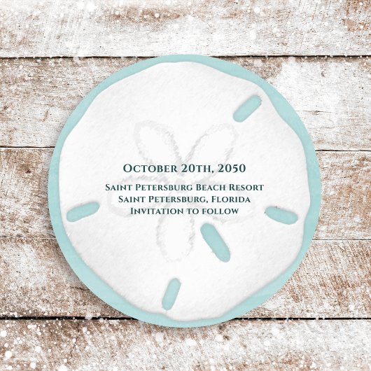 Save The Date Enregistrer la date Photo Destination Beach Weddin