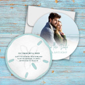 Save The Date Enregistrer la date Photo Destination Beach Weddin