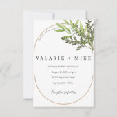 Save The Date Enregistrer la date pour le mariage (Devant)