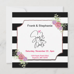 Save The Date Enregistrer la date pour nos bandes Mariages avec