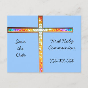 Save The Date Enregistrer la date - Première Communion sainte (g