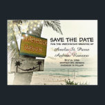 Save The Date Enregistrer la date Vintage Romantic Beach Destina<br><div class="desc">Enregistrer la date Vintage Romantic Beach Destination</div>