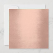 Save The Date Enregistrer La Date Wreath Peach Saumon Golden Cir (Dos)