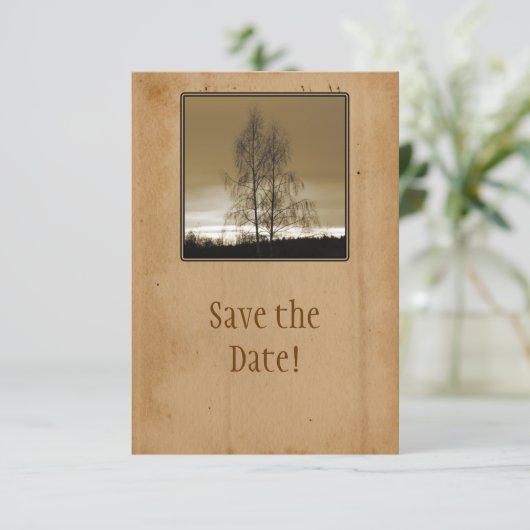 Save The Date Enregistrer la famille de dates Réunion (Debout devant)