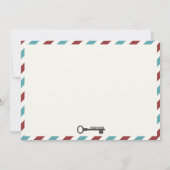 Save The Date Enregistrer la lettre d'adresse postale (Dos)