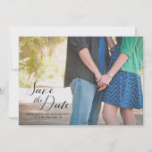Save The Date Enregistrer la photo de date (Devant)