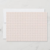 Save The Date Enregistrer la photo de mariage de fleurs de disqu (Dos)