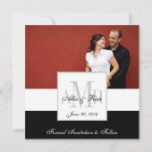 Save The Date Enregistrer la photo du Fiançailles date (Dos)