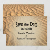 Save The Date Enregistrer la plage de dates (Devant / Derrière)
