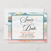 Save The Date Enregistrer la plage de dates ou le mariage de des (Devant)